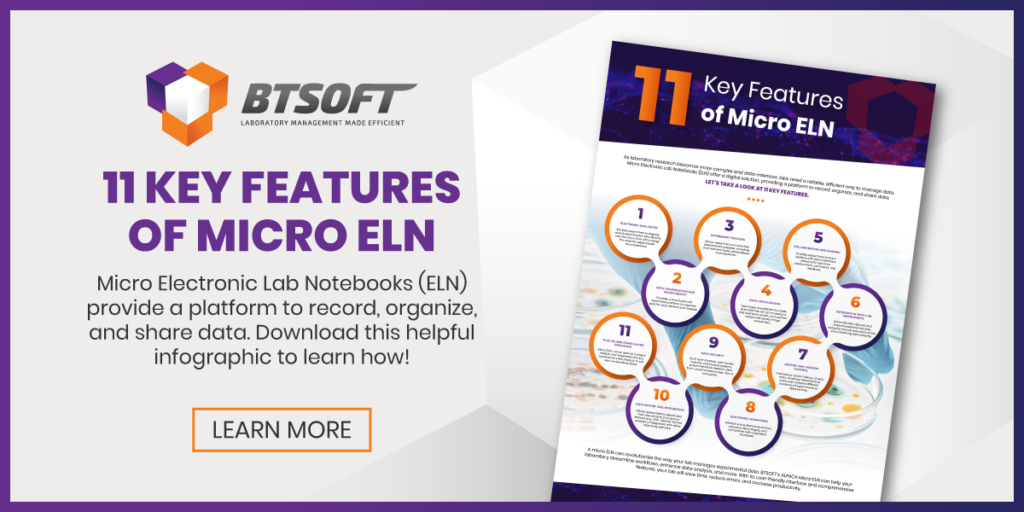 11 Key Features of Micro ELN
Learn more