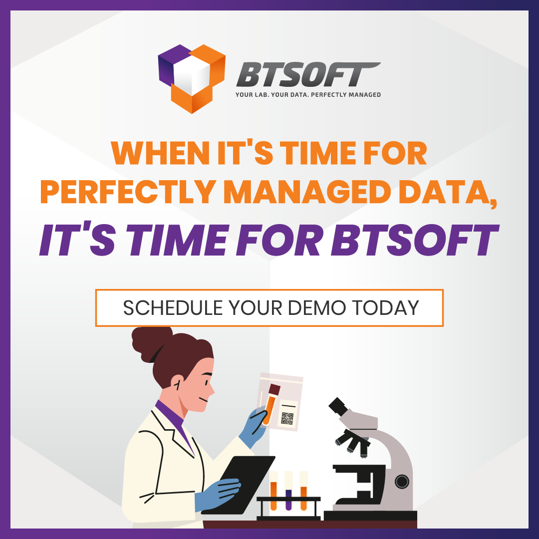 when it's time for perfectly managed data, it's time for BTSOFT. Schedule your demo today